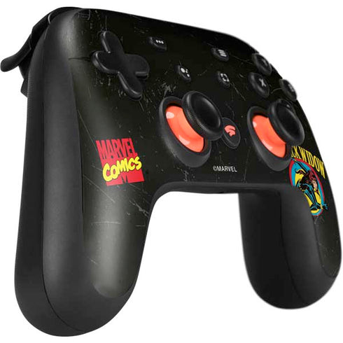 Marvel Classic Comics Black Widow Google Stadia Controller Skin